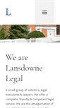 Mobile Screenshot of lansdownelegal.com